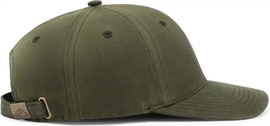Pacific Headwear P299 Waxed Cotton Dad Cap - Moss - 7’’ - 7 7/8’’