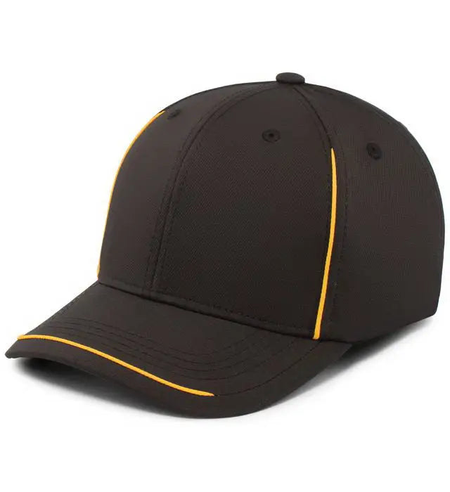 Pacific Headwear P304 Legend Cap - Black Gold - 7 3/8’’ 8’’