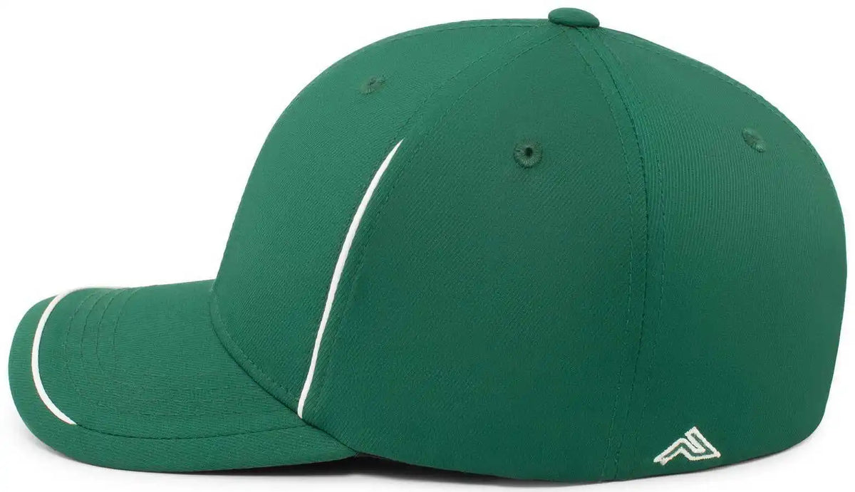 Pacific Headwear P304 Legend Cap - Dark Green White