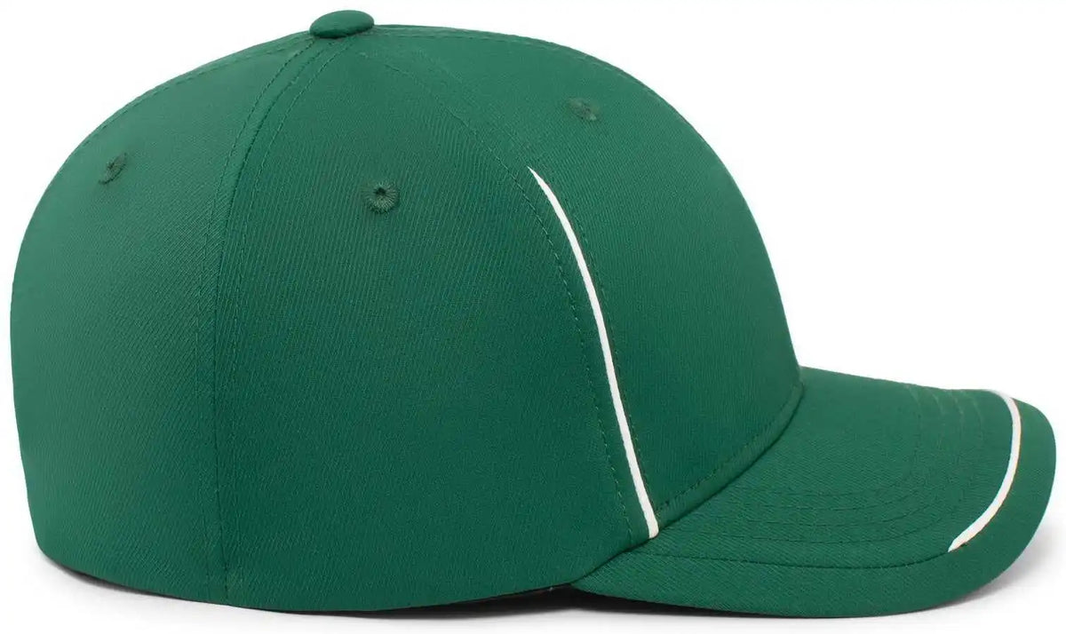 Pacific Headwear P304 Legend Cap - Dark Green White