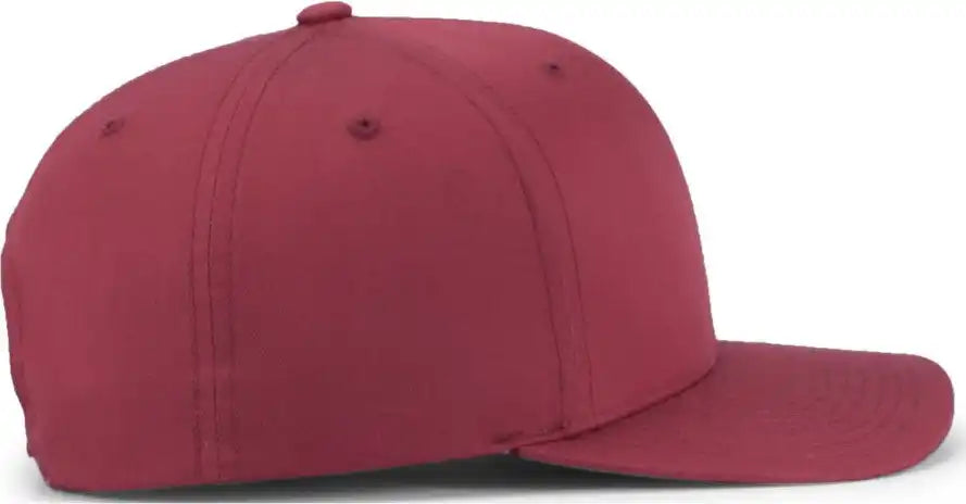 Pacific Headwear P322 Poly/cotton Snapback Cap Cardinal (sgma)