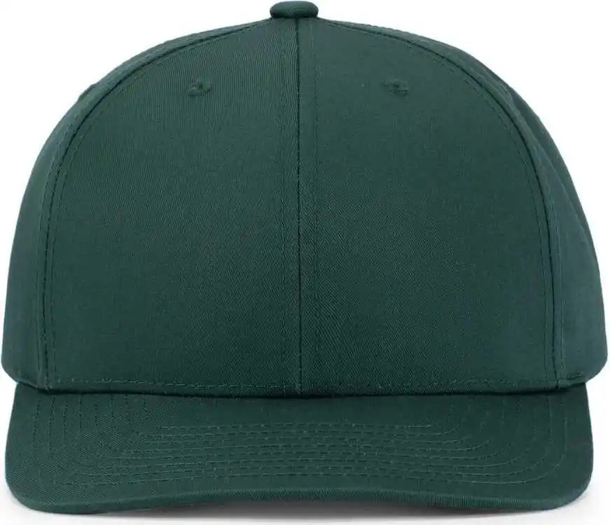 Pacific Headwear P322 Poly/cotton Snapback Cap - Dark Green - 6 1/2’’ - 7’’