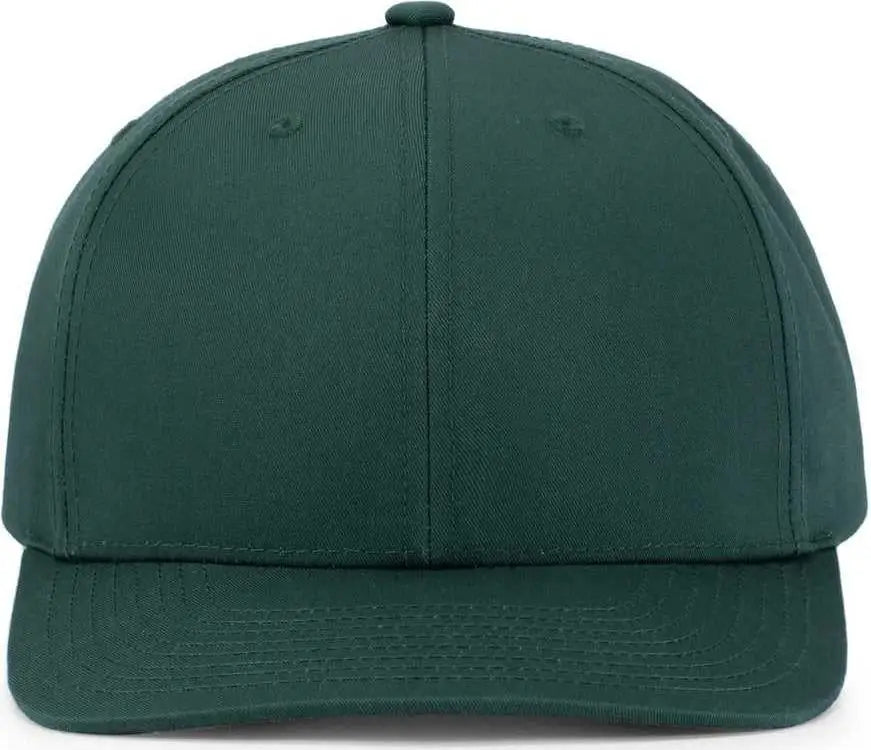 Pacific Headwear P322 Poly/cotton Snapback Cap - Dark Green - 6 1/2’’ - 7’’