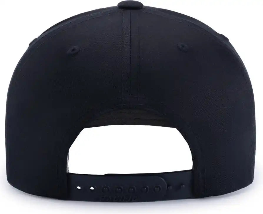 Pacific Headwear P322 Poly/cotton Snapback Cap Navy