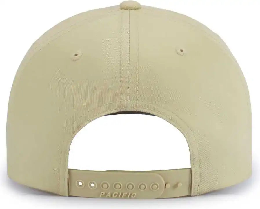 Pacific Headwear P322 Poly/cotton Snapback Cap Vegas Gold