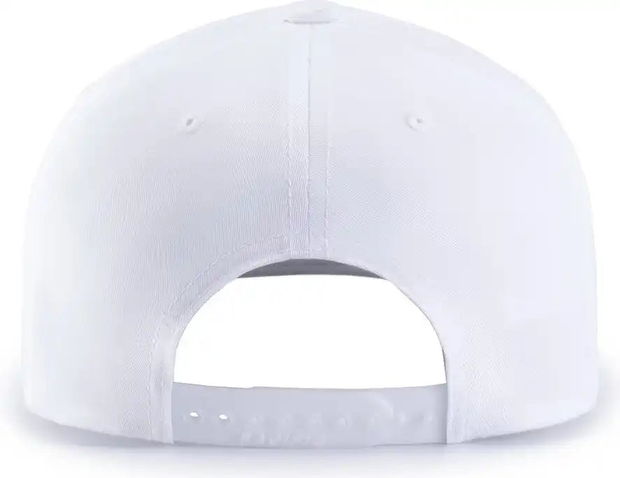 Pacific Headwear P322 Poly/cotton Snapback Cap White