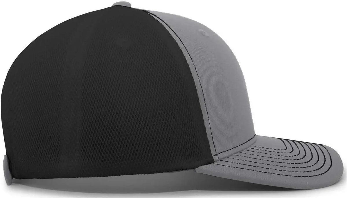 Pacific Headwear P365 Air Mesh Sideline Cap - Graphite Black - Dark Gray / 7’’ - 7 7/8’’