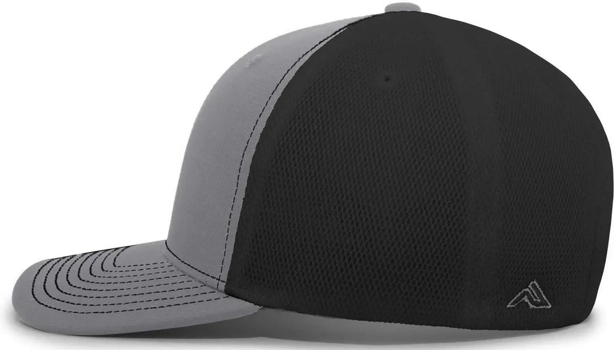 Pacific Headwear P365 Air Mesh Sideline Cap - Graphite Black - Dark Gray / 7’’ - 7 7/8’’