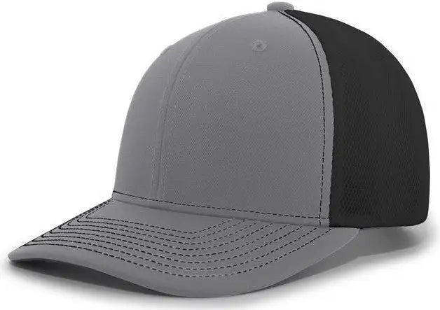 Pacific Headwear P365 Air Mesh Sideline Cap - Graphite Black