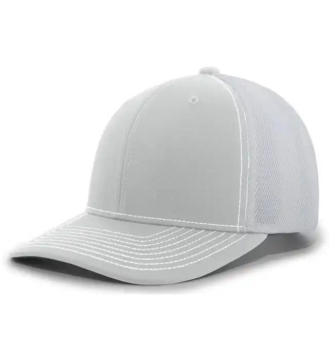Pacific Headwear P365 Air Mesh Sideline Cap - Silver White - Light Gray / 7’’ - 7 7/8’’