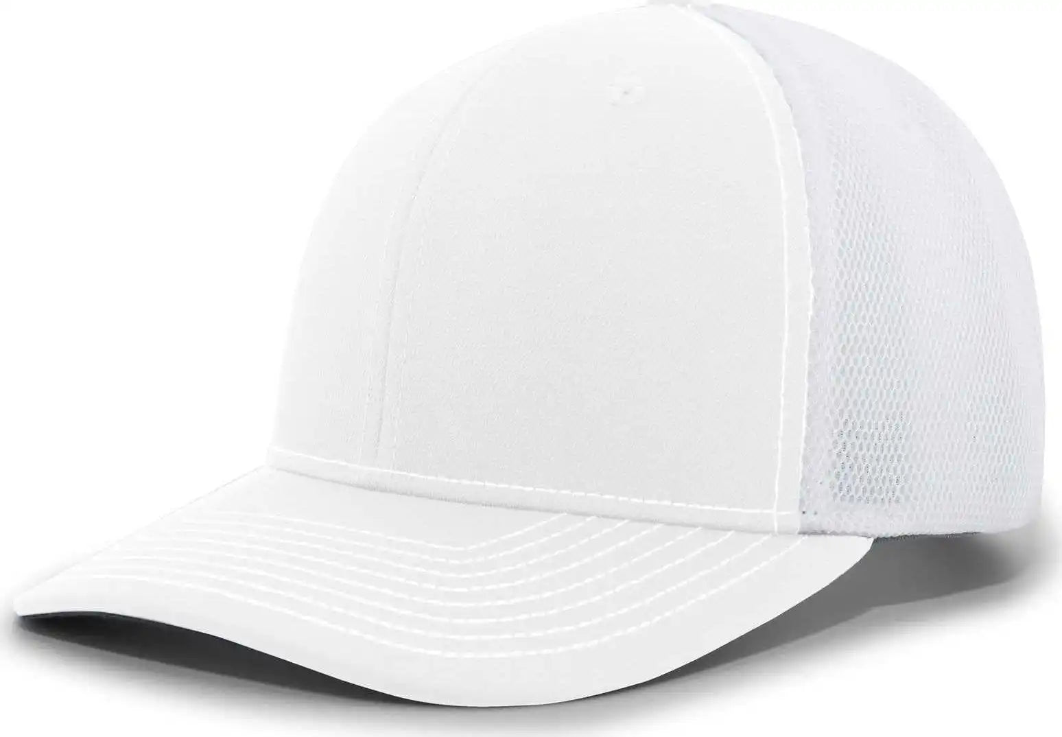 Pacific Headwear P365 Air Mesh Sideline Cap - White - 7’’ - 7 7/8’’