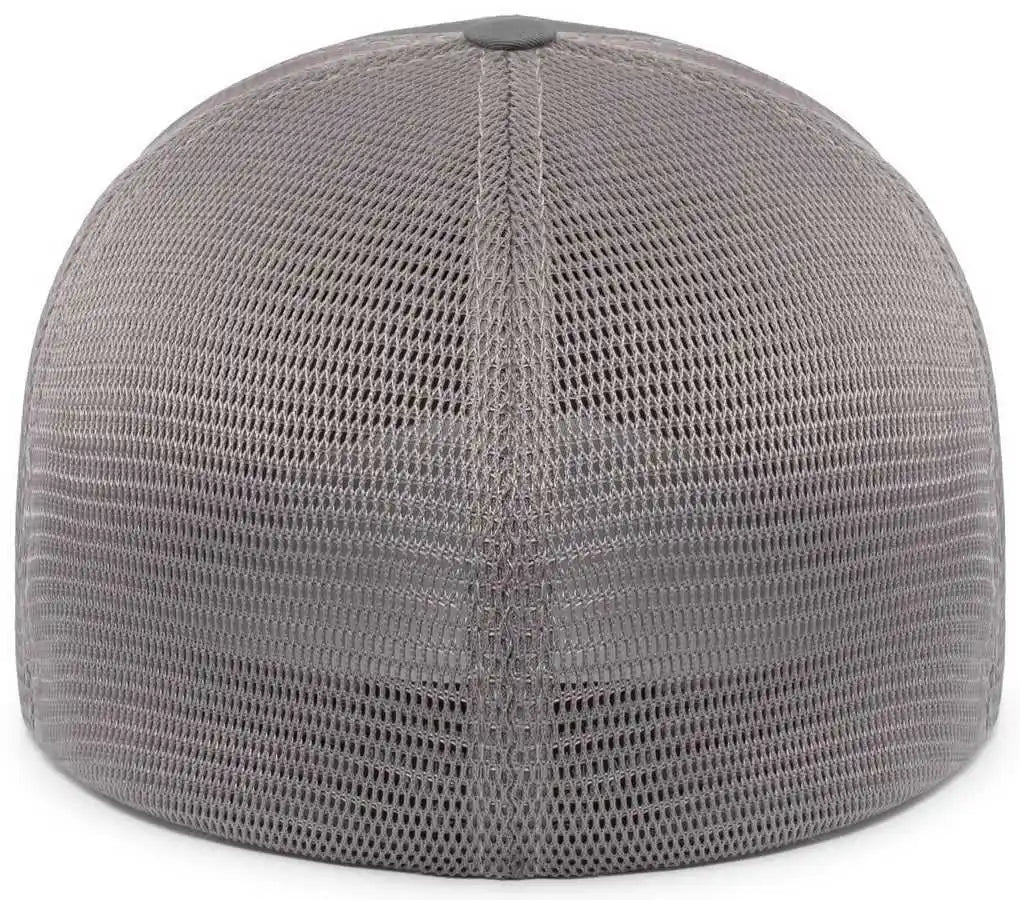 Pacific Headwear P401 Fusion Trucker Cap - Graphite