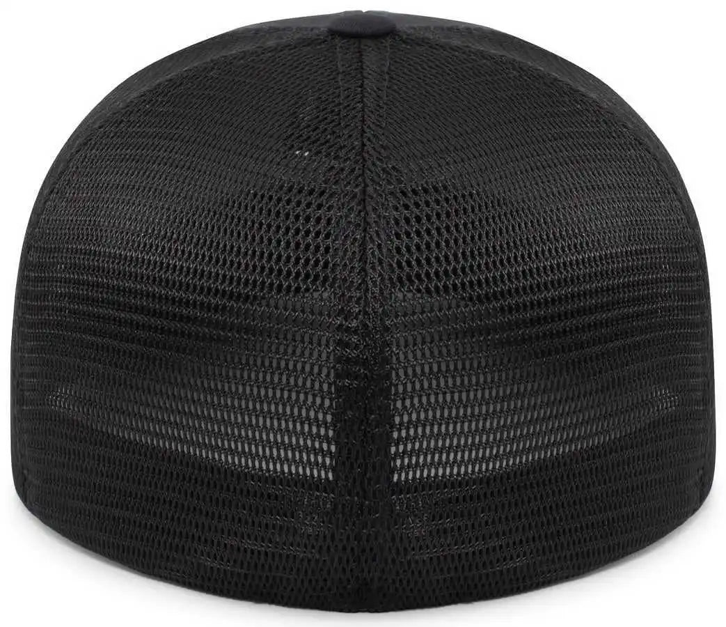 Pacific Headwear P401 Fusion Trucker Cap - Navy