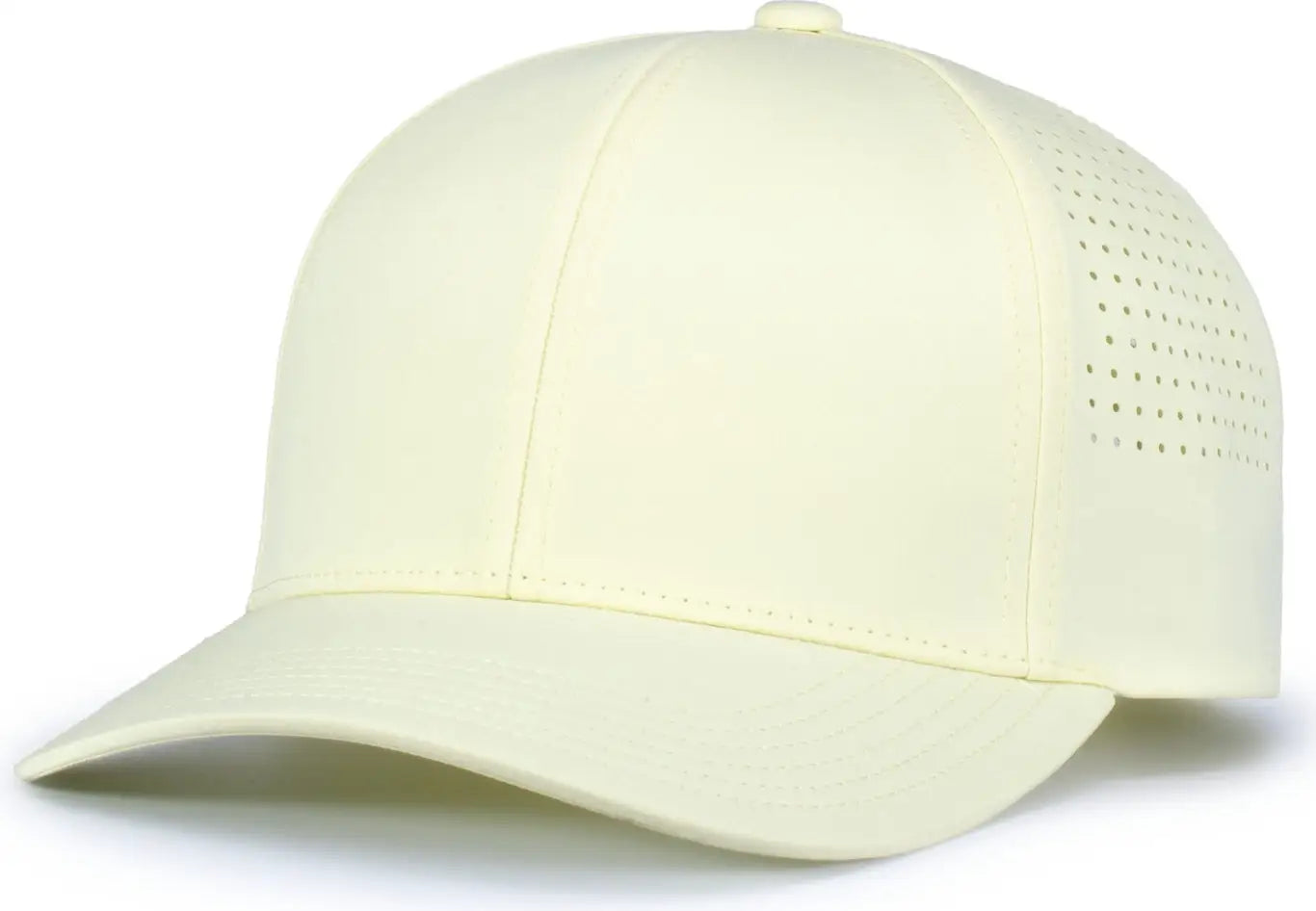 Pacific Headwear P413 Lightweight Perforated Snapback Cap - Celestial Yellow - one Size Fits Most