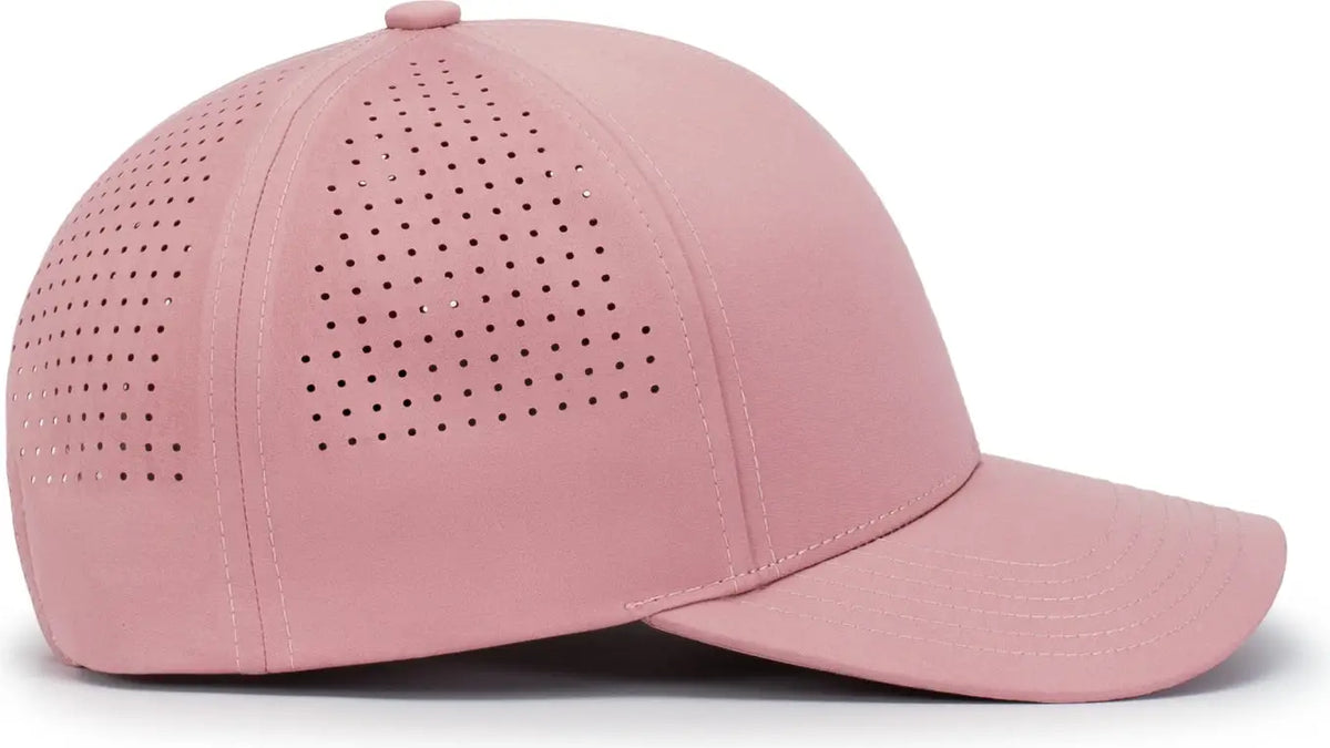 Pacific Headwear P413 Lightweight Perforated Snapback Cap - Dusty Maroonuve - one Size Fits Most
