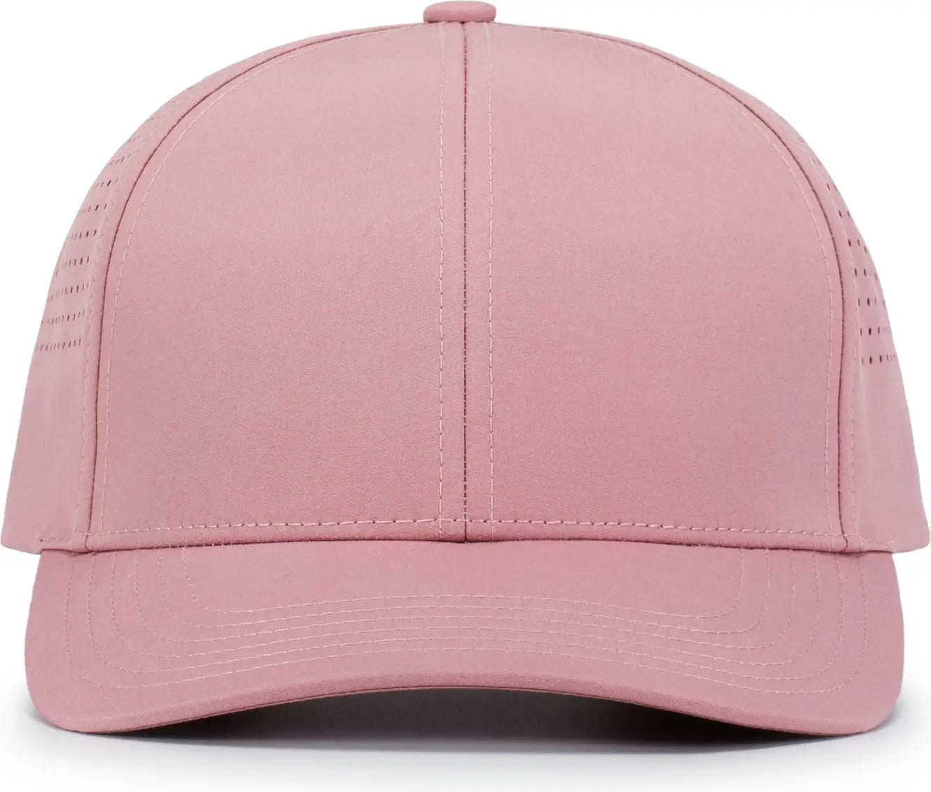 Pacific Headwear P413 Lightweight Perforated Snapback Cap - Dusty Maroonuve - one Size Fits Most