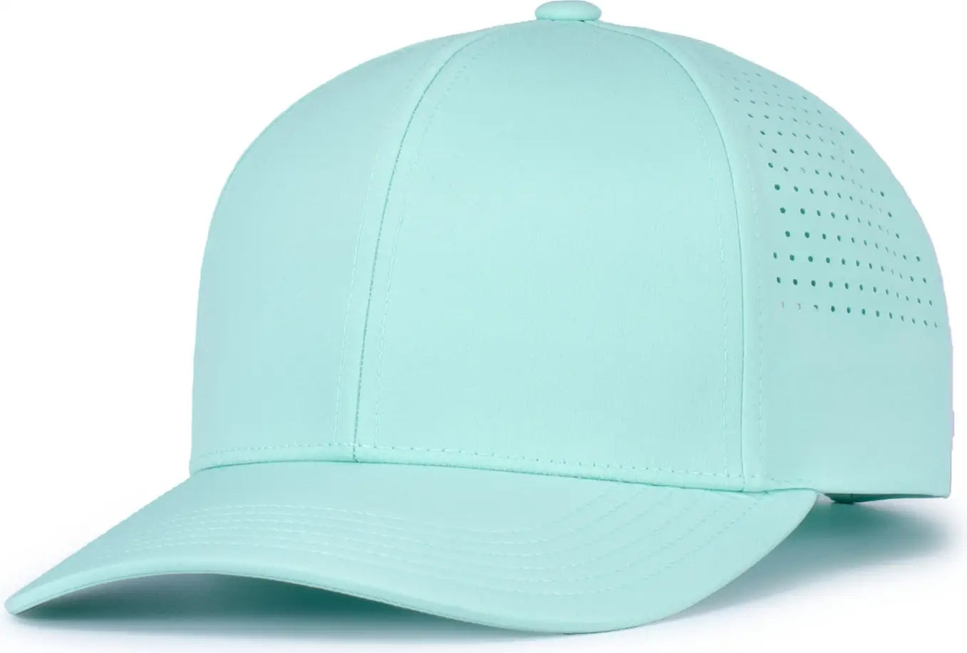 Pacific Headwear P413 Lightweight Perforated Snapback Cap - Jelly Mint - one Size Fits Most