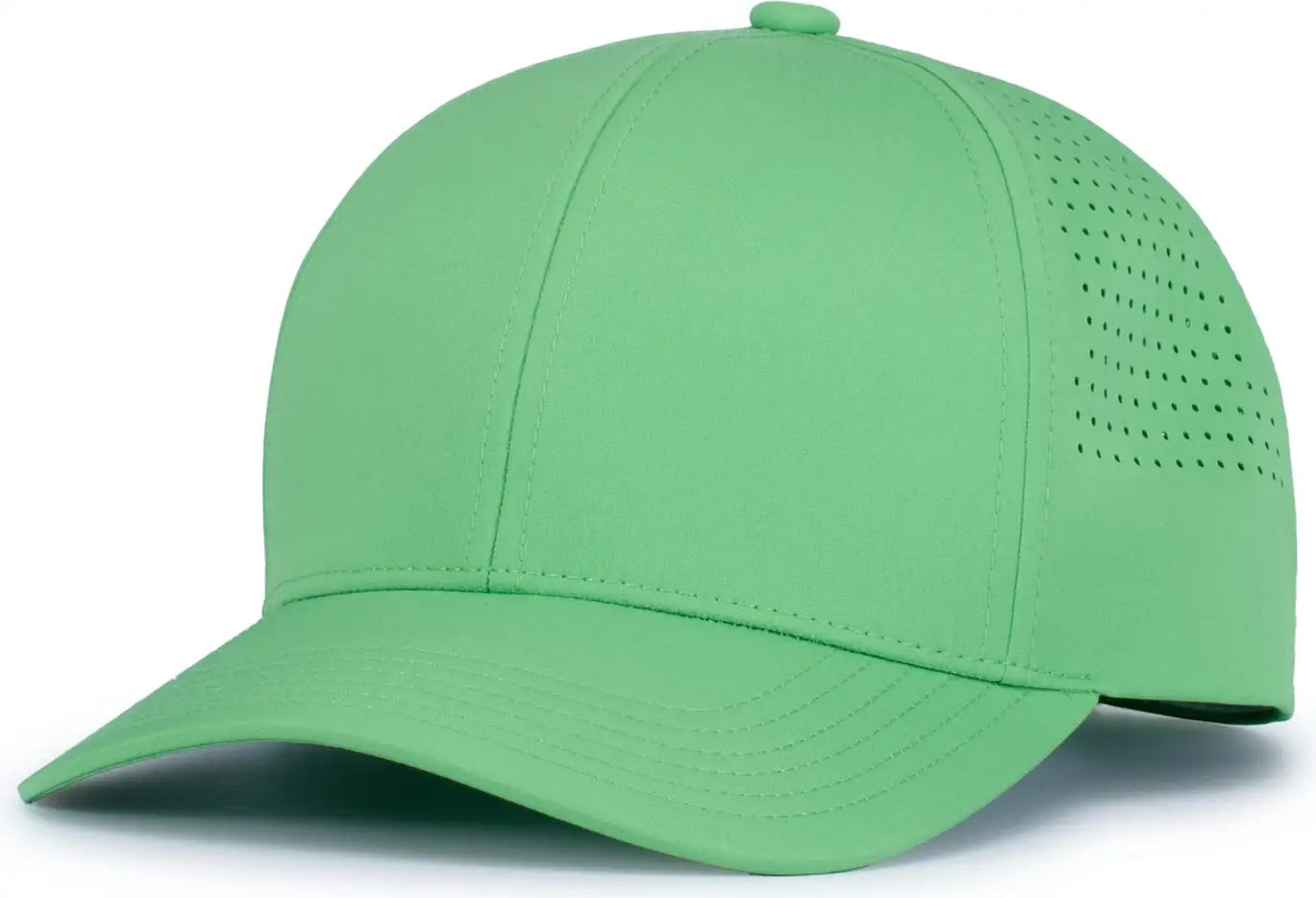 Pacific Headwear P413 Lightweight Perforated Snapback Cap - Retro Green - one Size Fits Most