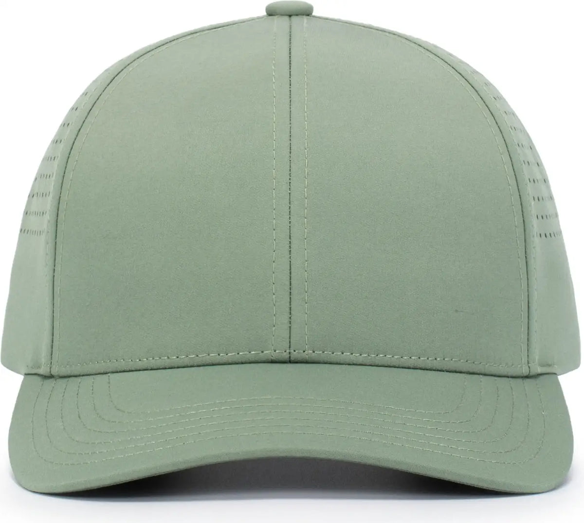 Pacific Headwear P413 Lightweight Perforated Snapback Cap - Sage - one Size Fits Most