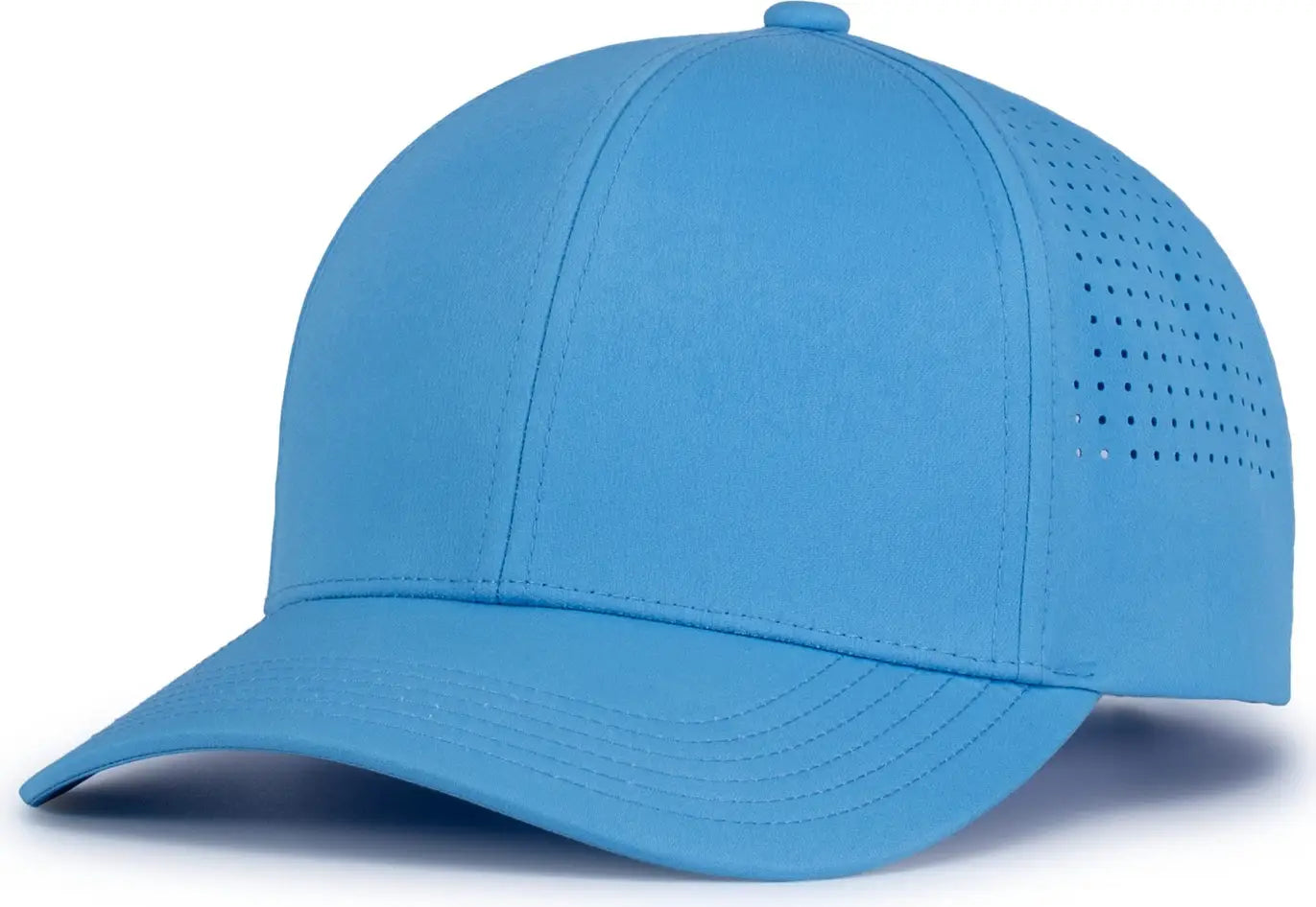 Pacific Headwear P413 Lightweight Perforated Snapback Cap - Tranquil Blue - one Size Fits Most