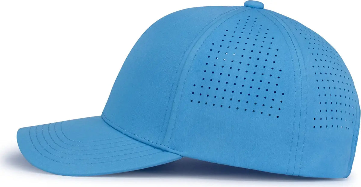 Pacific Headwear P413 Lightweight Perforated Snapback Cap - Tranquil Blue - one Size Fits Most