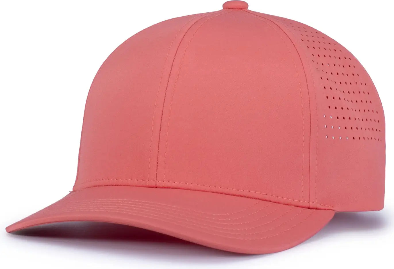 Pacific Headwear P413 Lightweight Perforated Snapback Cap - Watermelon - one Size Fits Most