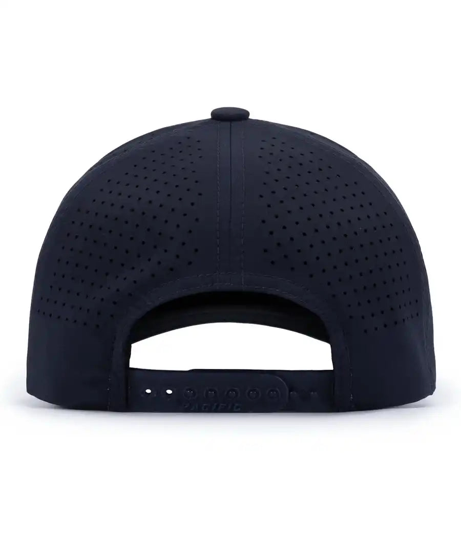 Pacific Headwear P413 Lightweight Perforated Snapback Navy / 7’’ 7 7/8’’