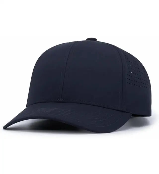 Pacific Headwear P413 Lightweight Perforated Snapback - Navy