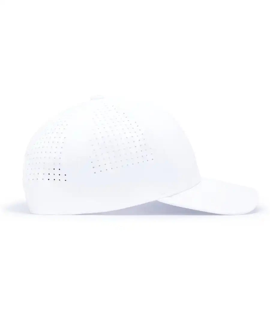 Pacific Headwear P413 Lightweight Perforated Snapback White / 7’’ 7 7/8’’