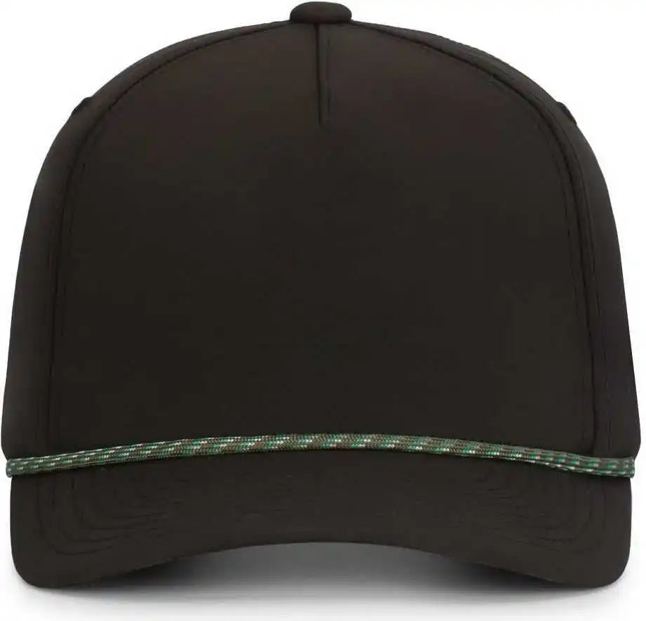 Pacific Headwear P421 Weekender Cap - Black Gingko - Gray / 7’’ 7 7/8’’