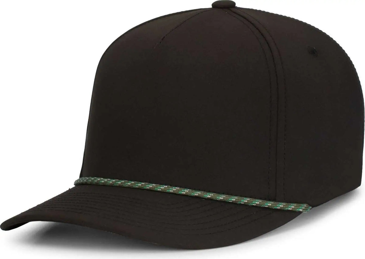 Pacific Headwear P421 Weekender Cap - Black Gingko - Gray / 7’’ 7 7/8’’