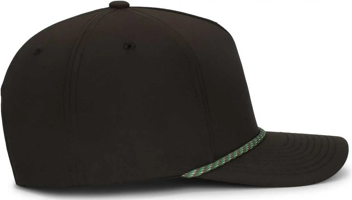 Pacific Headwear P421 Weekender Cap - Black Gingko - Gray / 7’’ 7 7/8’’