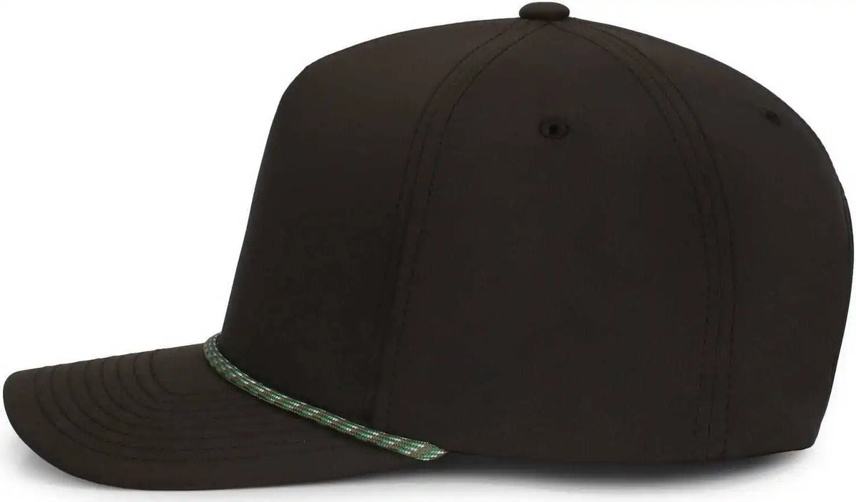 Pacific Headwear P421 Weekender Cap - Black Gingko - Gray / 7’’ 7 7/8’’