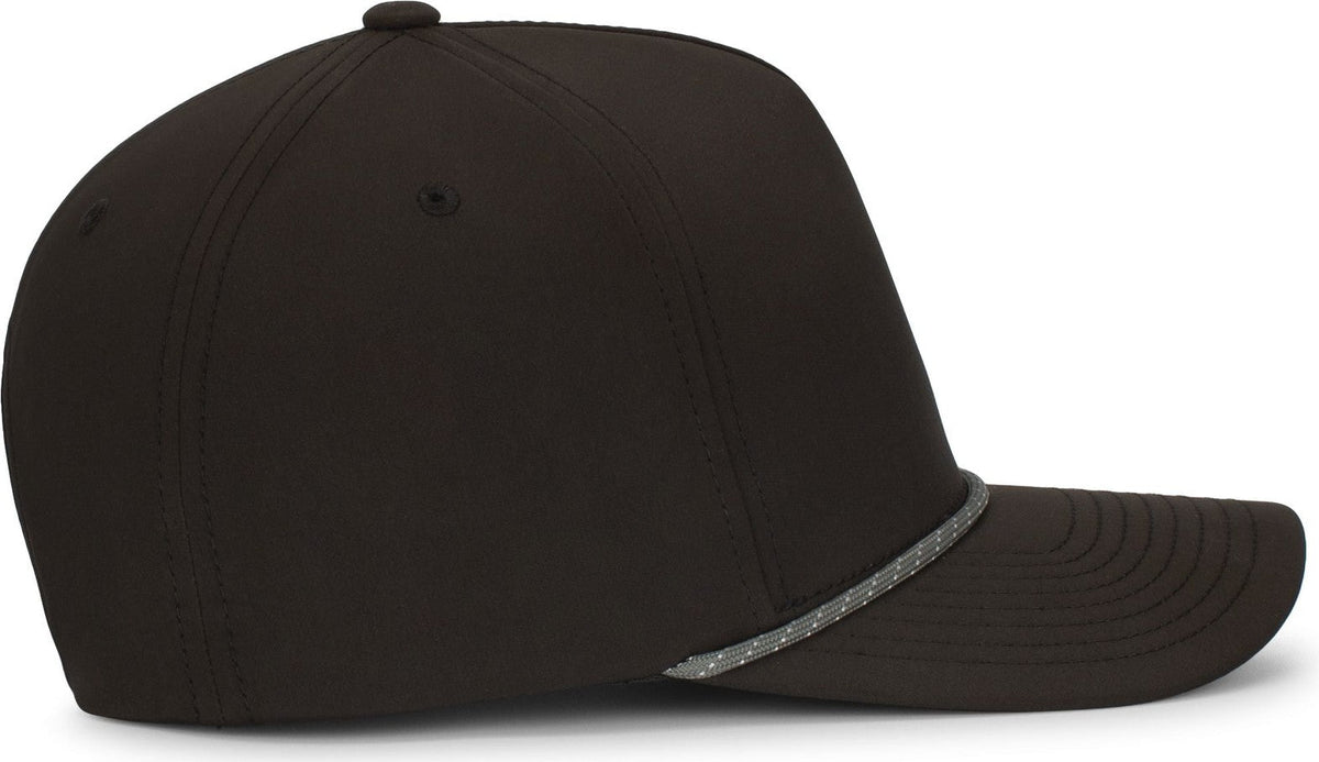 Pacific Headwear P421 Weekender Cap - Black Graphite White - Dark Gray / Os