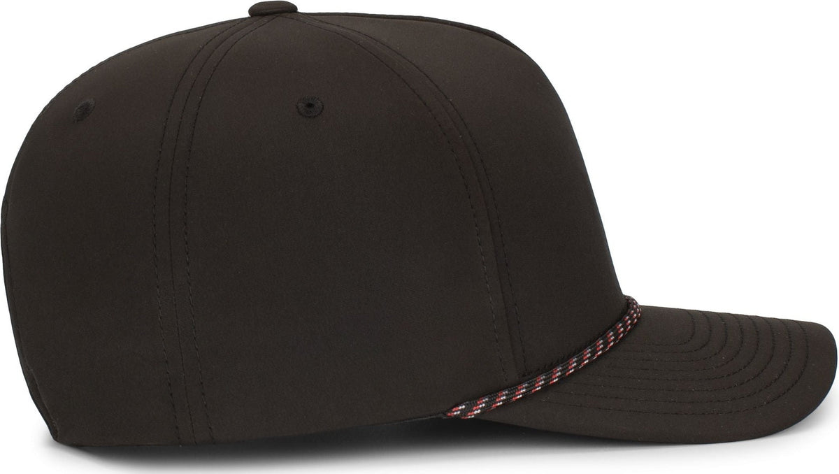Pacific Headwear P421 Weekender Cap - Black Red - Os