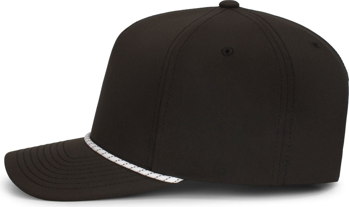 Pacific Headwear P421 Weekender Cap - Black White - Os