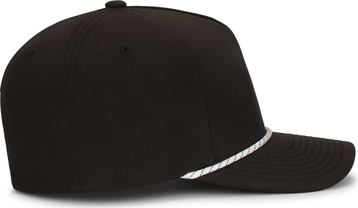 Pacific Headwear P421 Weekender Cap - Black White - Os