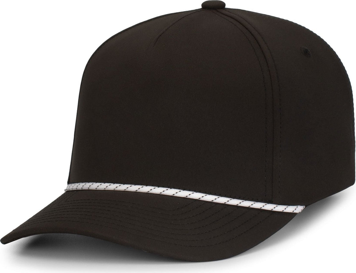 Pacific Headwear P421 Weekender Cap - Black White - Os