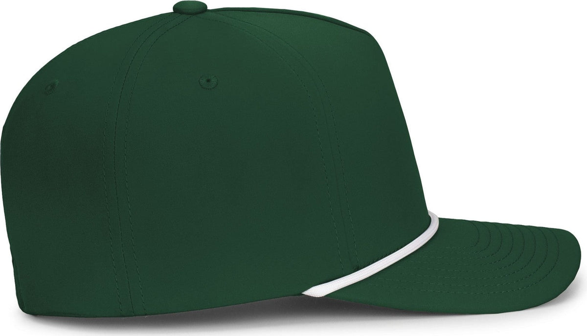 Pacific Headwear P421 Weekender Cap - Dark Green White - Forest / Os