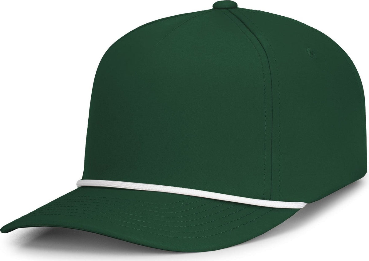 Pacific Headwear P421 Weekender Cap - Dark Green White - Forest / Os