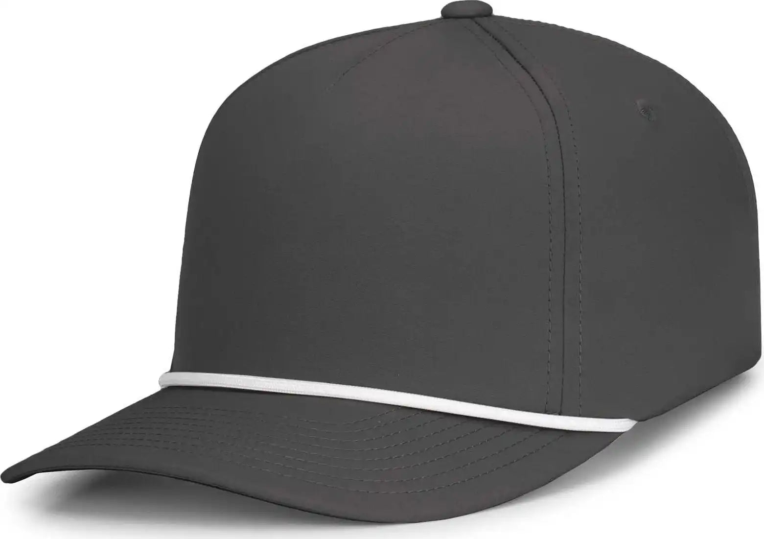 Pacific Headwear P421 Weekender Cap - Graphite White - Dark Gray / 7’’ 7 7/8’’