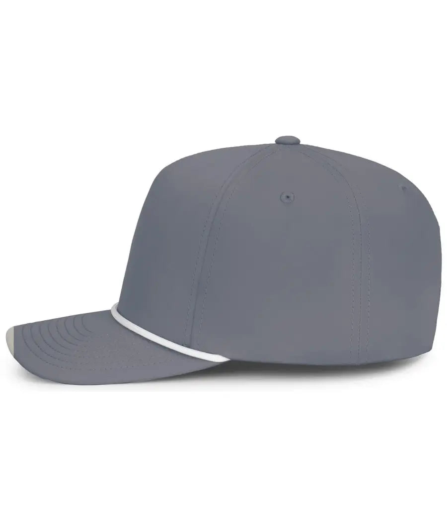 Pacific Headwear P421 Weekender Cap - Graphite White - Dark Gray / 7’’ 7 7/8’’