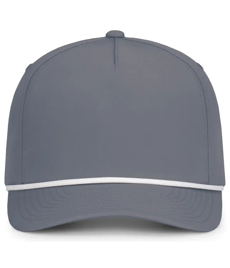 Pacific Headwear P421 Weekender Cap - Graphite White - Dark Gray / 7’’ 7 7/8’’
