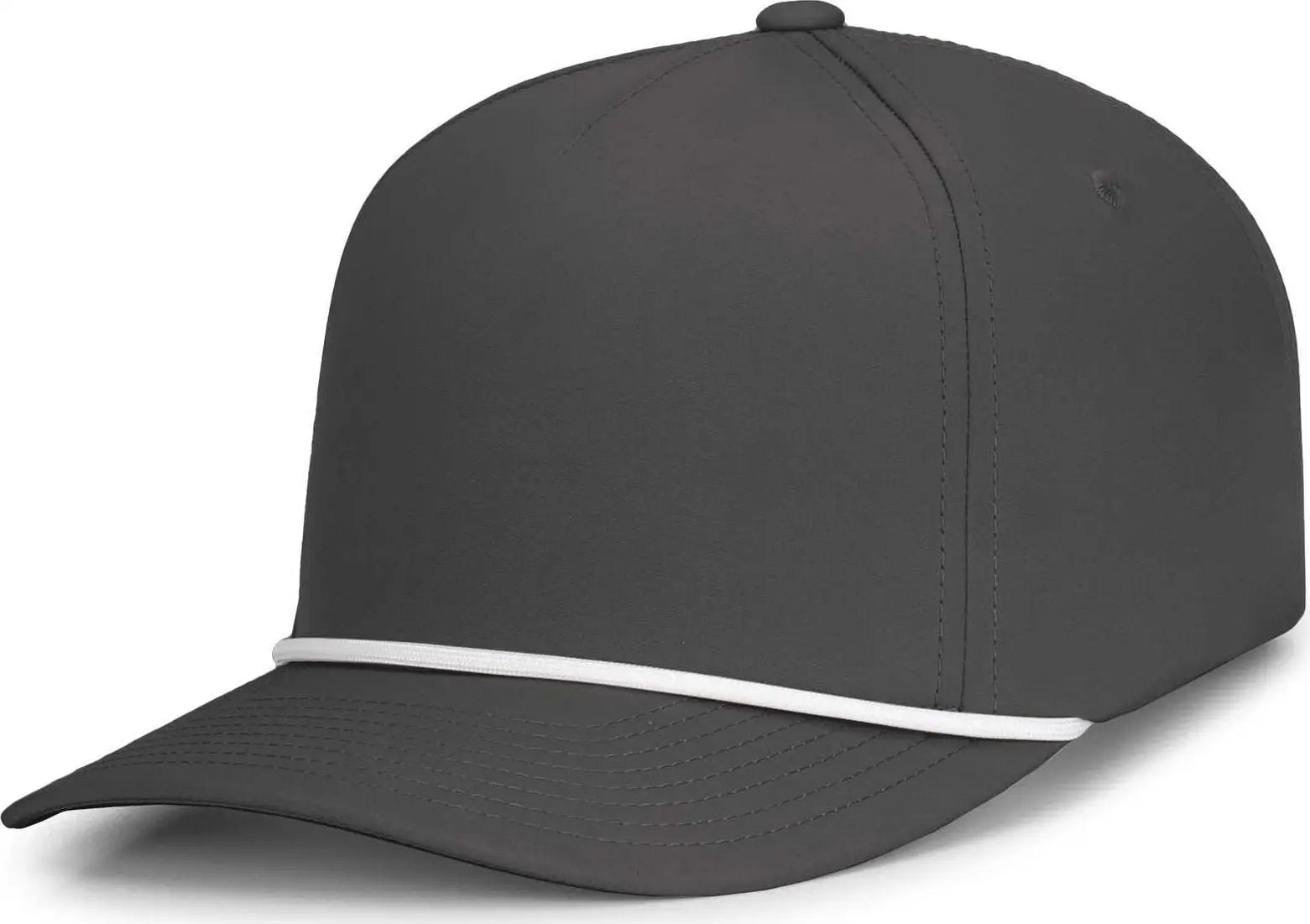 Pacific Headwear P421 Weekender Cap - Graphite White - Dark Gray / 7’’ 7 7/8’’