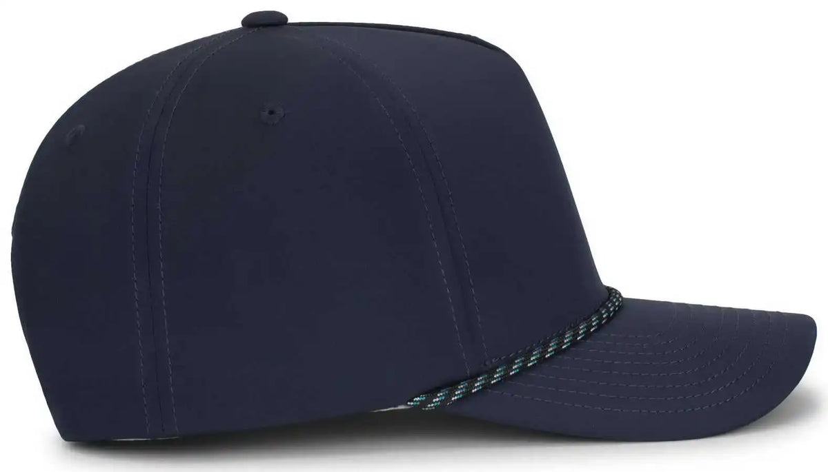 Pacific Headwear P421 Weekender Cap Navy Aqua B01f / 7’’ 7 7/8’’