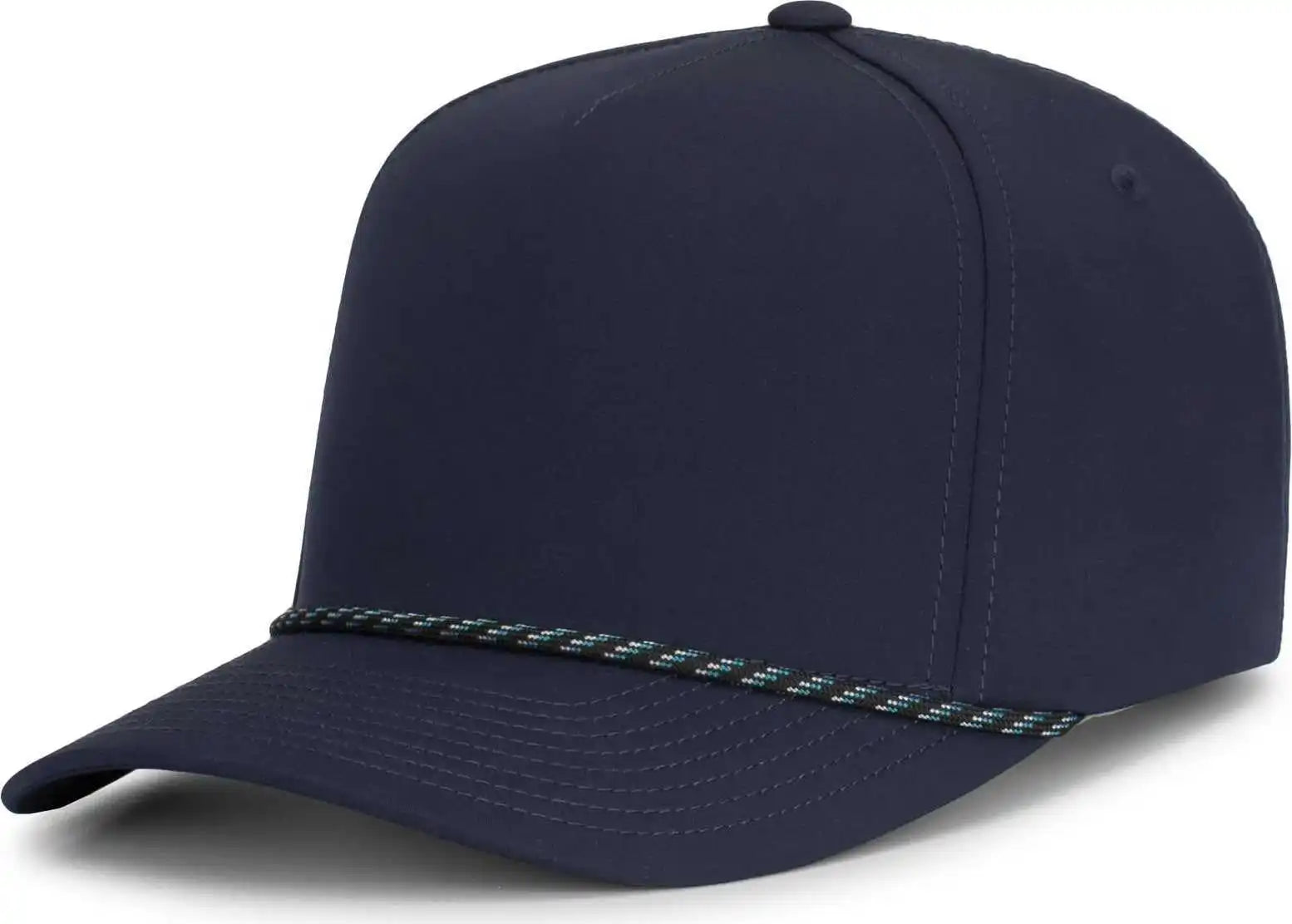 Pacific Headwear P421 Weekender Cap Navy Aqua B01f / 7’’ 7 7/8’’