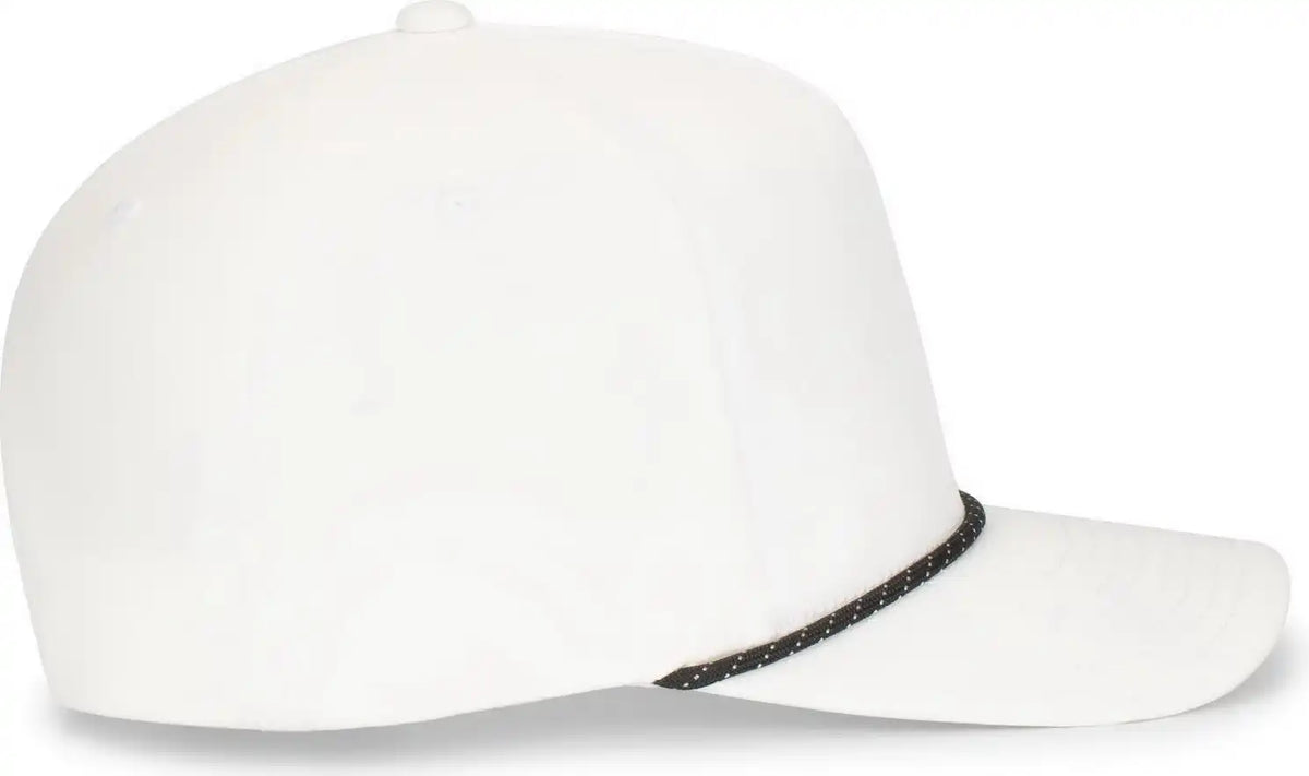 Pacific Headwear P421 Weekender Cap White Black / 7’’ 7 7/8’’