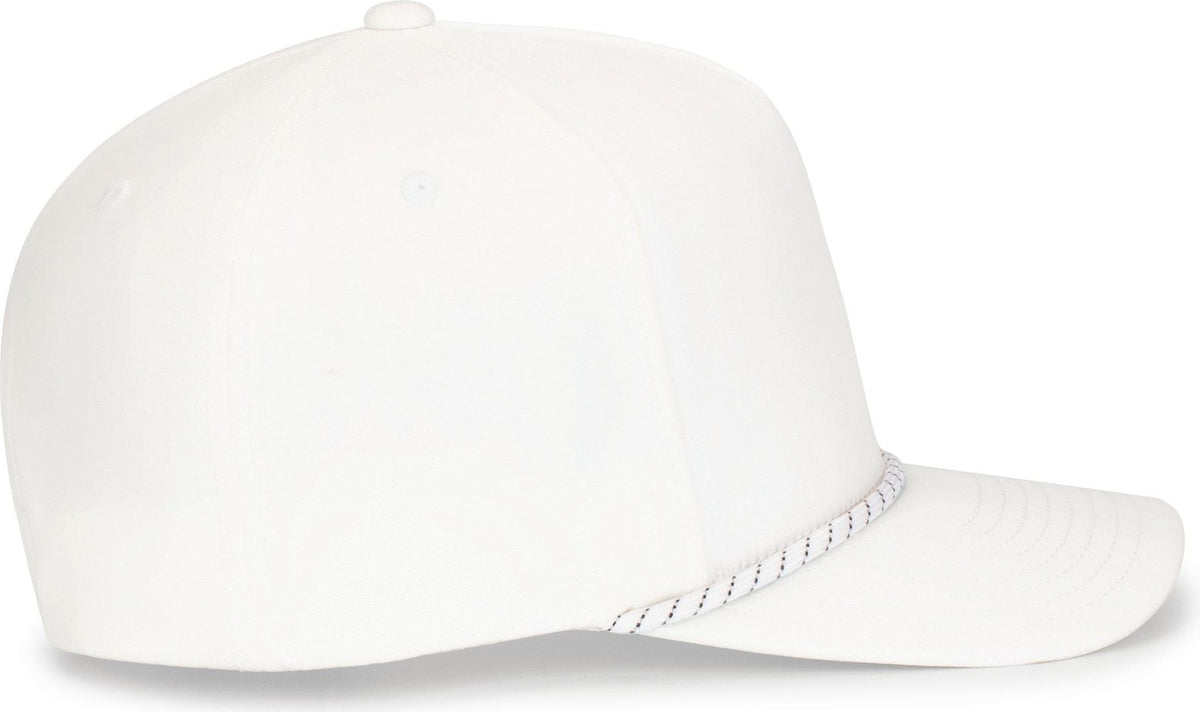 Pacific Headwear P421 Weekender Cap - White Black - Os