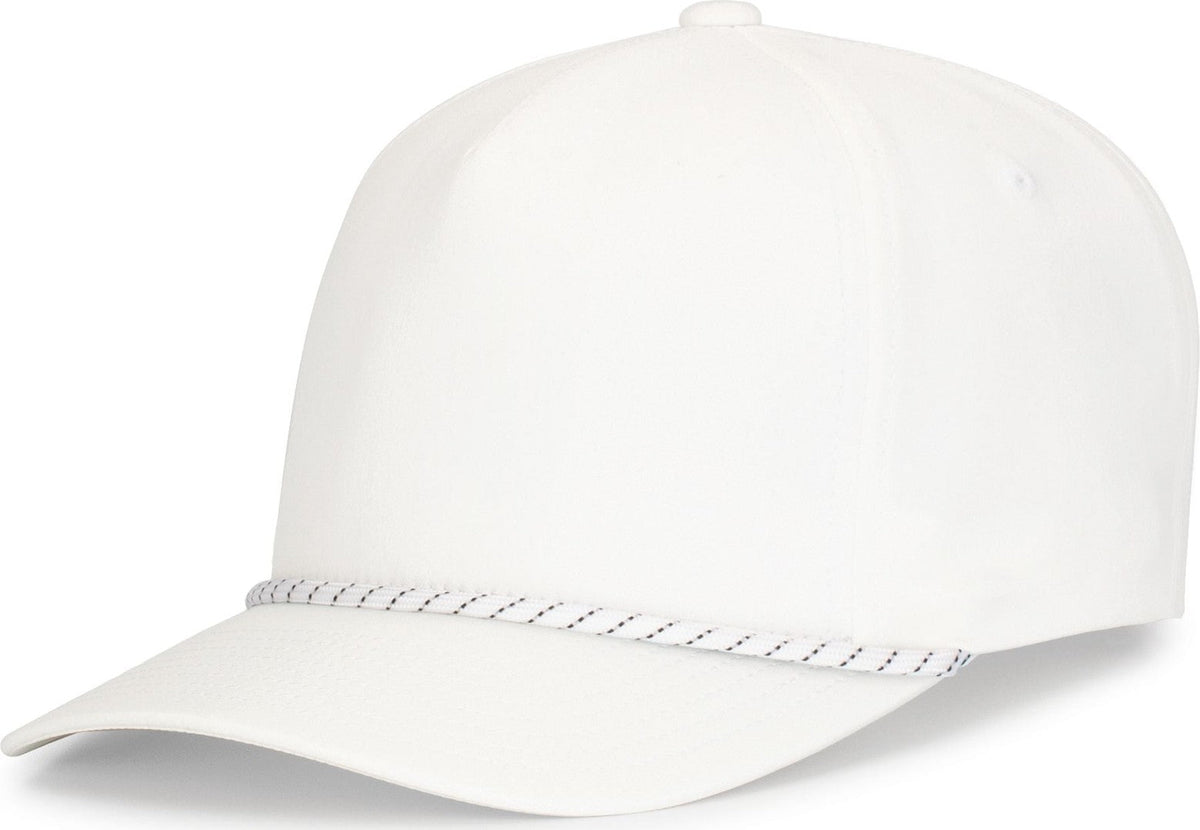 Pacific Headwear P421 Weekender Cap - White Black - Os