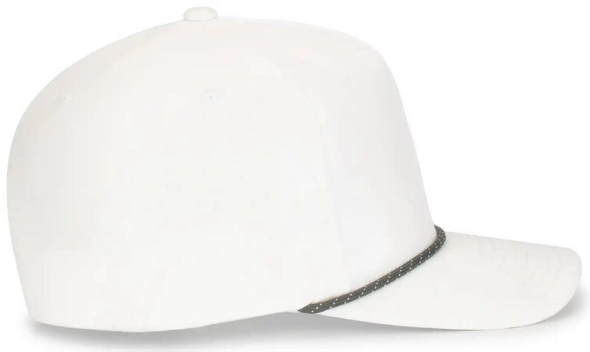 Pacific Headwear P421 Weekender Cap White Graphite Dark Gray / 7’’ 7 7/8’’